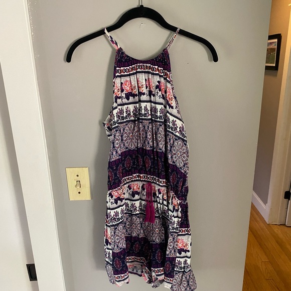 Missimo Printed Romper with waist tie - Picture 5 of 5
